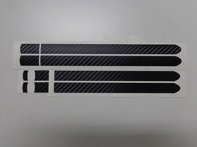 タント　ドアハンドルカーボンシート　ロゴ無し