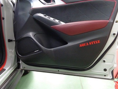 CX-3ドアパネル傷防止シート　フロント
