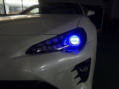 ８６後期　プロジェクター内ブルーアイ