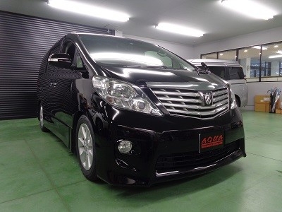 アルファード中古車納車