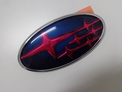 スバルエンブレム　クリアピンク　タイプ２