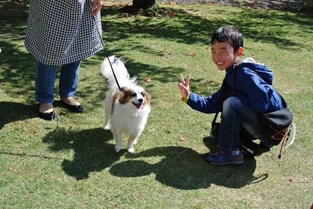 この子(右)の顔見るとなんか安心する私(笑)