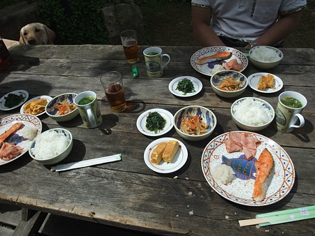 なんて素敵な朝食!
