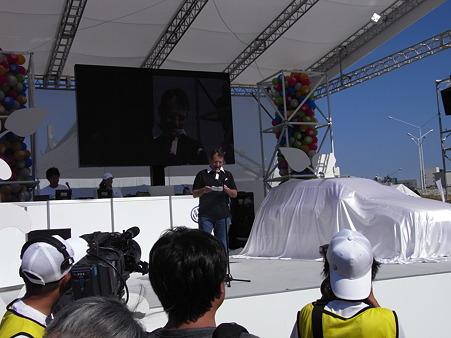 VWジャパン ドリザス社長がPOLO ＧＴＩの説明