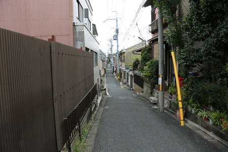 聚楽第外堀跡の落ち込み - 1