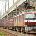 金太郎7号機牽引高速貨物6096レ宇都宮貨物(タ)定刻通過