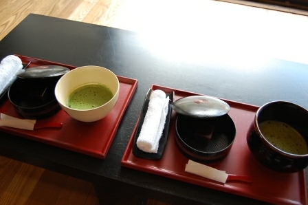 茶&羊羹