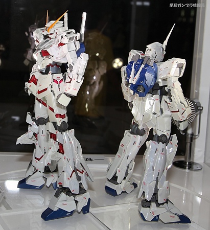 GFF MC ユニコーンガンダム メタルコートの彩色サンプルの展示5