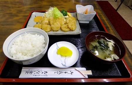 ほたて定食1