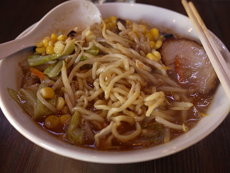 杜屋　赤味噌タンメン　その3