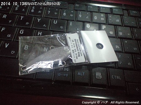 2014-10-13暇なのでパドル開封の儀 (5)