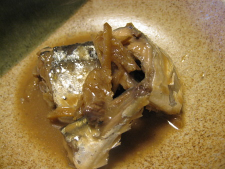 秋刀魚の味噌煮