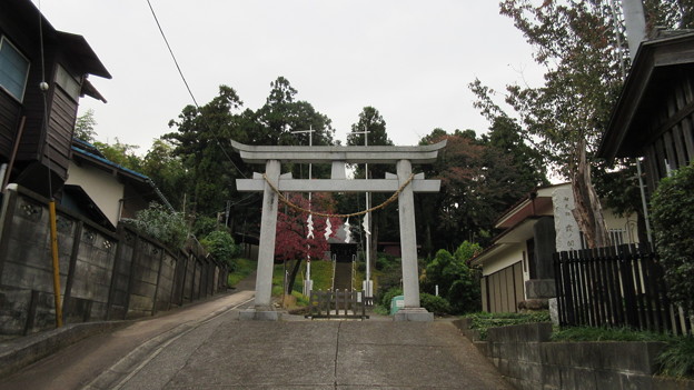 関戸古戦場（多摩市）熊野神社・霞ノ関南木戸柵