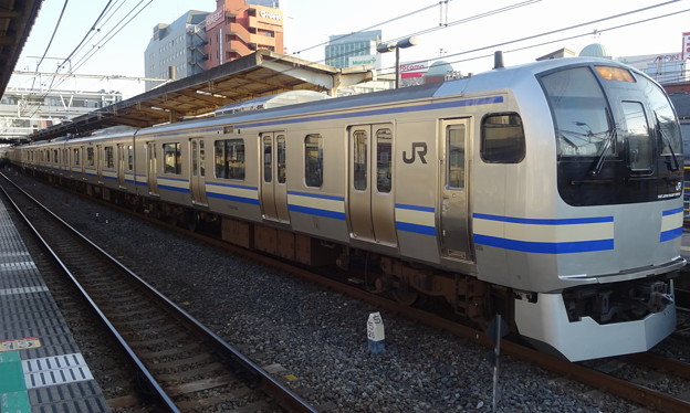 JR東日本横浜支社E217系(津田沼駅にて)