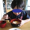 Photos: 息子人生初の卵1個目玉焼きご飯