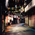 静寂な商店街。。福岡 柳橋連合市場 20161008