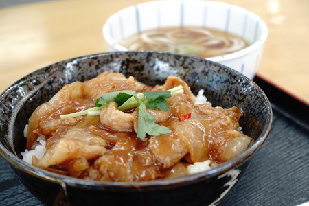 剣崎豚辛丼セット(北陸道【上り】・徳光PA)