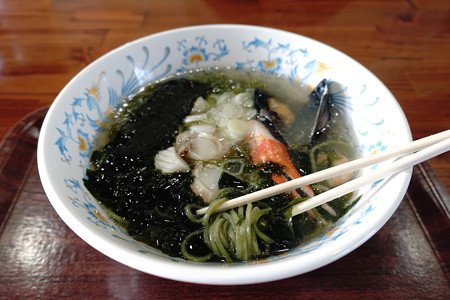 磯ラーメン(道の駅・やまだ【岩手】)