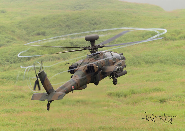 AH-64D後背面