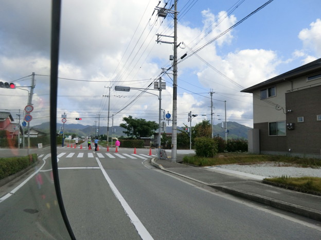 篠山車いすマラソンで交通規制