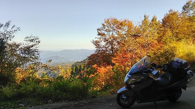 扇ノ山周半は紅葉真っ盛り