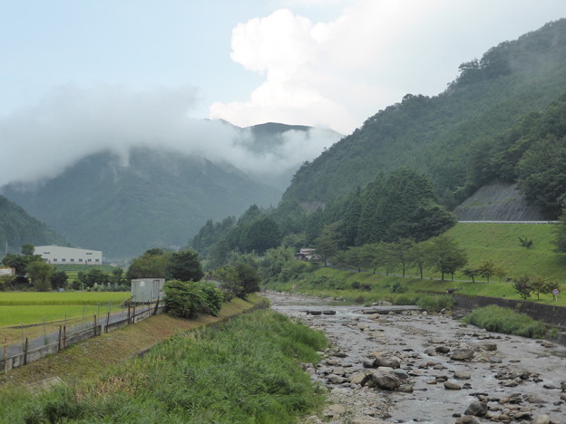 山越えしたら降ってるかも