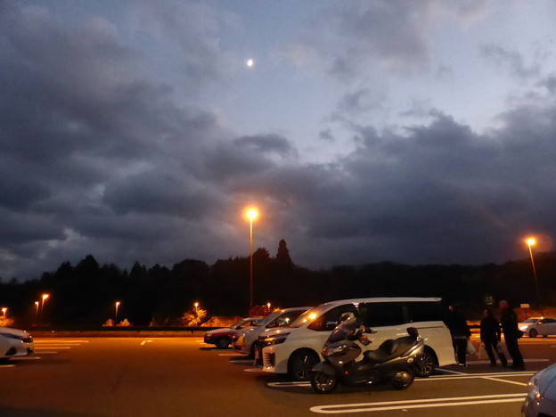 旅の終わり　道の駅　但馬のまほろば