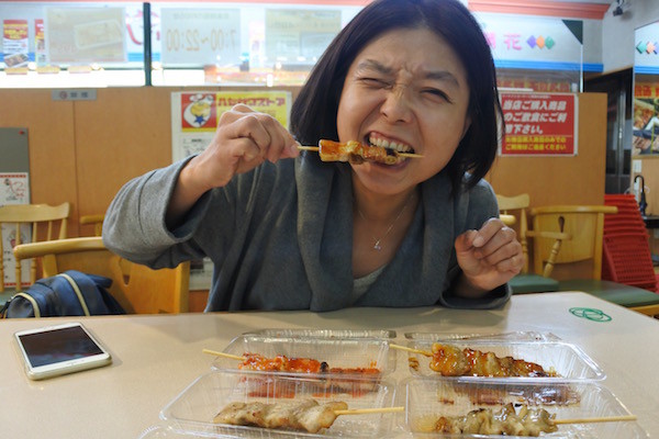 豚肉の「やきとり」を味わう