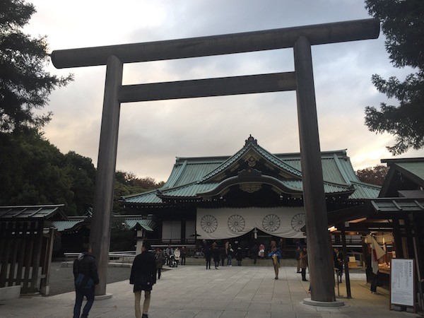 靖国神社に参拝するのは初めて