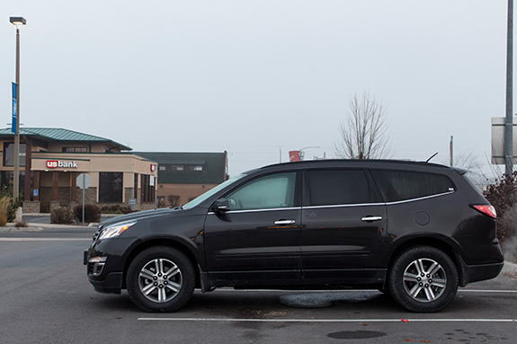 Chevrolet Traverse (シボレー・トラバース) LT 2016 サイドビュー