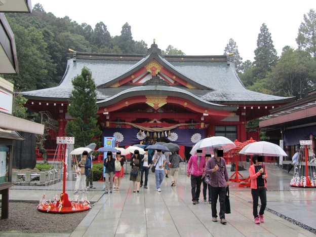 ２８．９．１８宮城縣護國神社拝殿