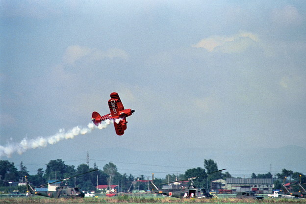 Pitts S-2A JA3753 丘珠 航空ページェント1988.9(1)